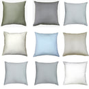 2PC Throw Pillow Covers 18 x 18 Inch Egyptian Cotton 1000 Thread Count USA