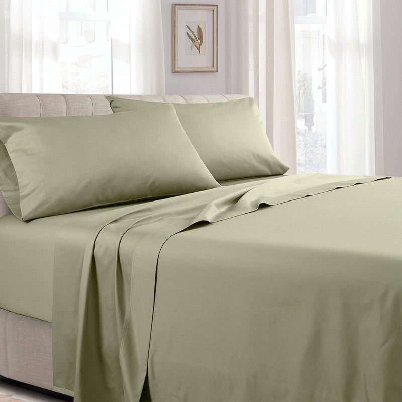 Low Profile (7-10 inches ) 100% Cotton Sateen Sheet Set - Made in USA