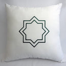Ottoman Throw Pillow Cover 18 X 18 Inches 100% Cotton Sateen