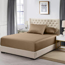 100% Cotton Fitted Solid Sheet 600 Thread Count Queen Size ( Fitted Sheet Only)-Wholesale Beddings