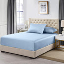 Blue color Split California King Fitted Sheets