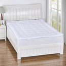 Plush Fiber 2 Inches Mattress Topper Down Alternative Anchor Bands-Royal Tradition-Egyptian Linens