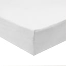 Twin XL Fitted Sheet Only - 340 Thread Count-Royal Tradition-White-Egyptian Linens