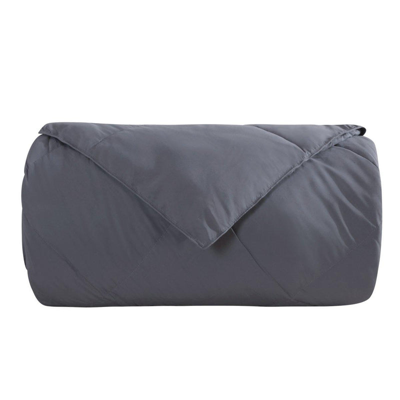 Gray Down Alternative Comforter All Season Medium Fill Weight Micro-Royal Tradition-Egyptian Linens