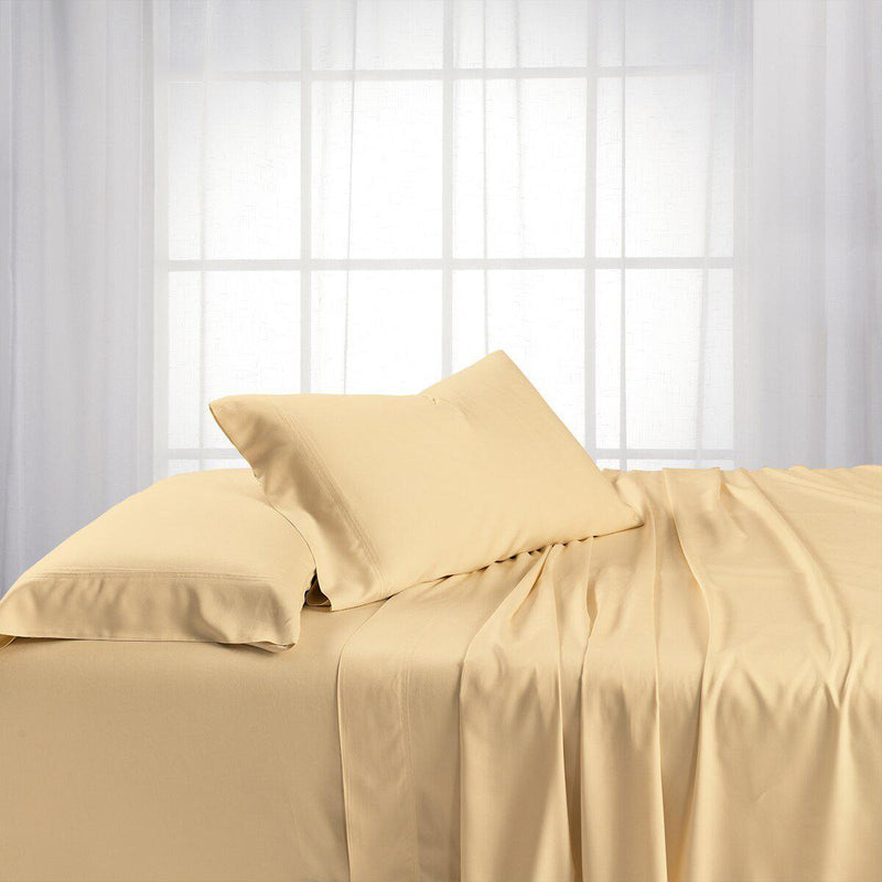 Adjustable Split King Sheets - Cooling Bamboo Viscose 600 Thread Count-Abripedic-Canvas-Egyptian Linens