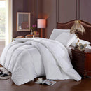 Oversized Winter Fill Baffle Box Hungarian Down Alternative Comforter/Duvet Insert-Royal Hotel Bedding-Twin/Twin XL-Egyptian Linens