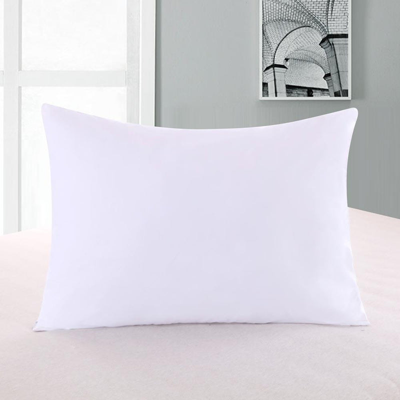 Luxury Down Proof Pillow Protector 600 Thread Count 100-Percent Cotton (Pair)-Egyptian Linens-Queen/Standard Pair-Egyptian Linens