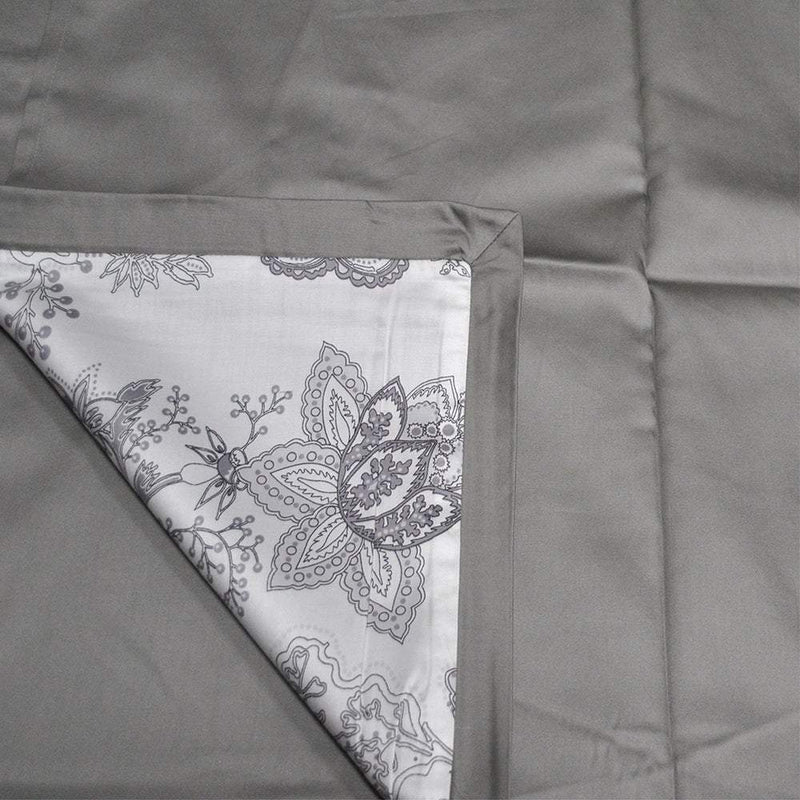 White Lotus 7 Piece Cotton Duvet Cover Set-Royal Tradition-Egyptian Linens
