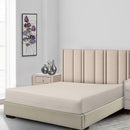 Queen Size Low Profile Fitted Sheet (7-10 Inches) 650 Thread Count-Wholesale Beddings