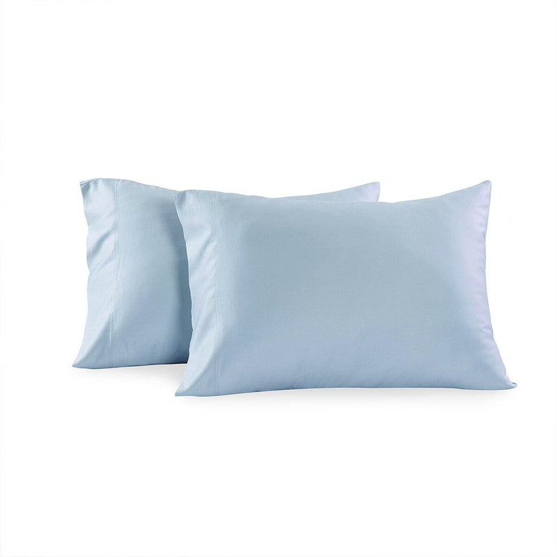 Luxurious 500 Count Soft Cotton Sateen Pillowcases  Blue