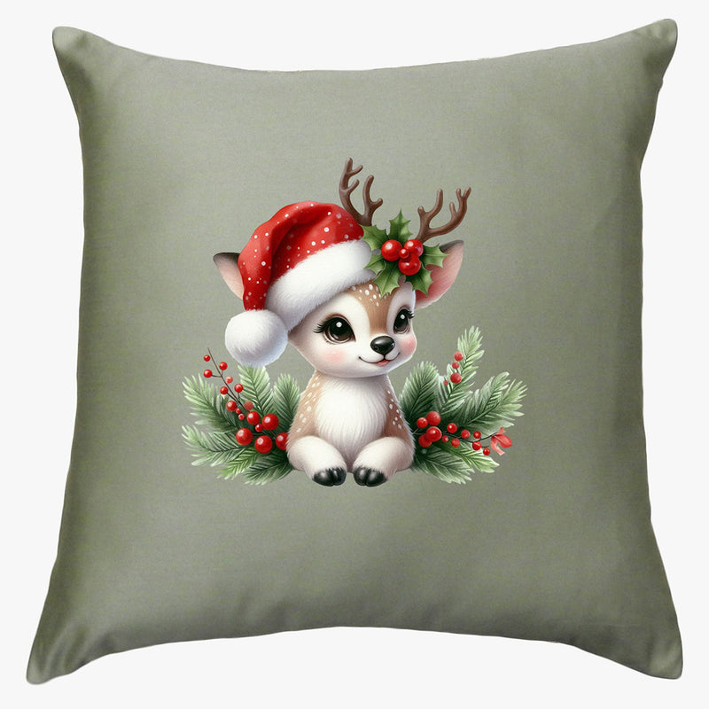 Egyptian Cotton Holiday Throw Pillow Cover 20 X 20 Inch - 1000 Thread Count