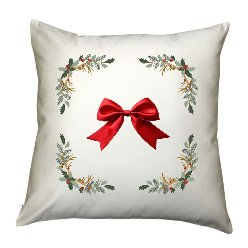 Egyptian Cotton Holiday Throw Pillow Cover 20 X 20 Inch - 1000 Thread Count