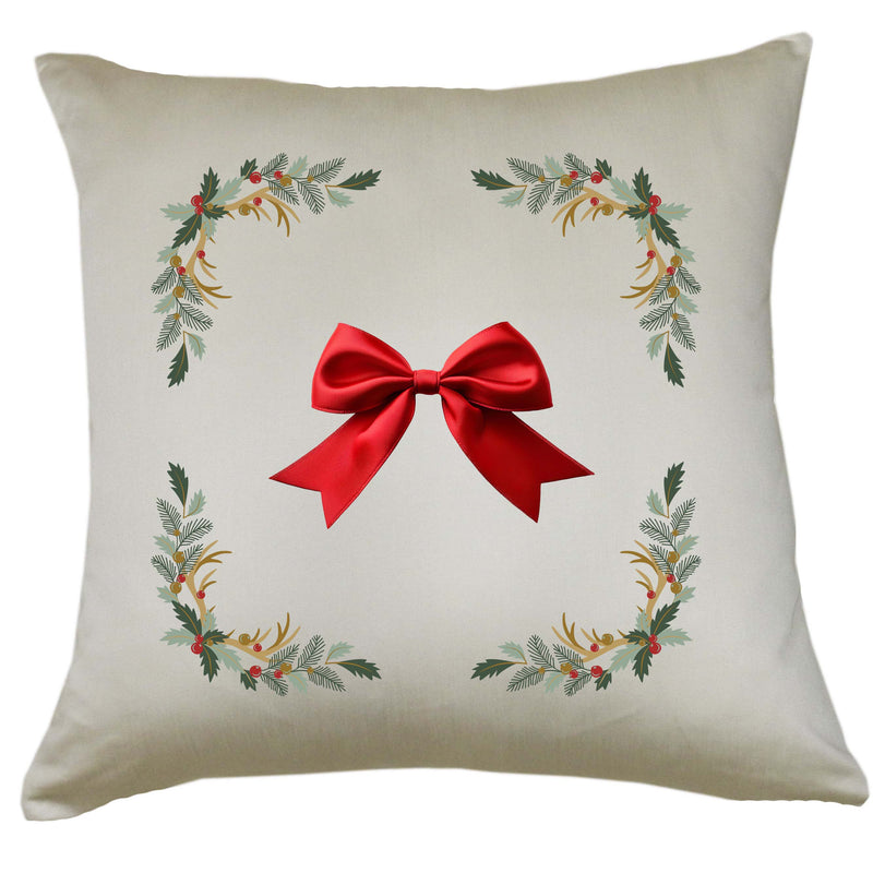 Egyptian Cotton Holiday Throw Pillow Cover 20 X 20 Inch - 1000 Thread Count