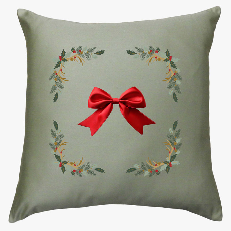 Egyptian Cotton Holiday Throw Pillow Cover 20 X 20 Inch - 1000 Thread Count