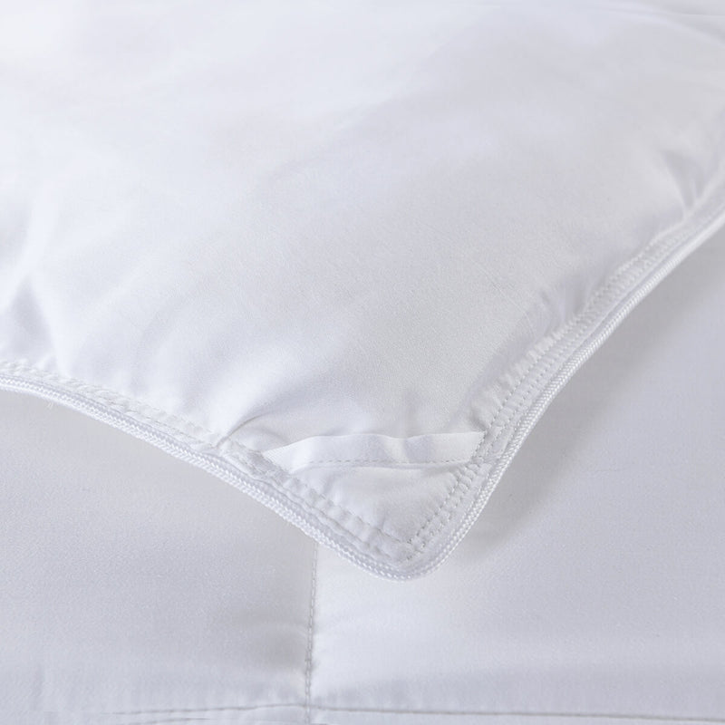 Egyptian Cotton Lightweight Down Comforter – Solid Sateen