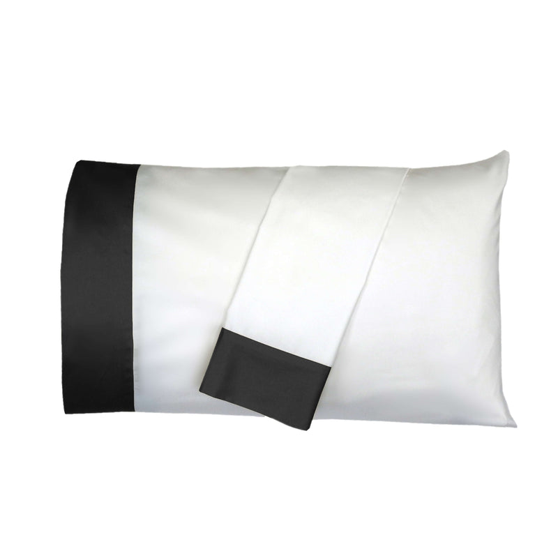 Cuff Pillowcase Set (Pair) - Luxury 608 Cotton USA