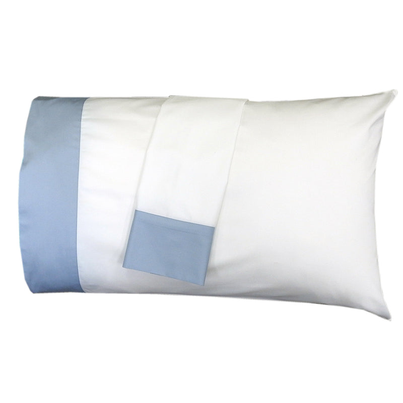 Cuff Pillowcase Set (Pair) - Luxury 608 Cotton USA