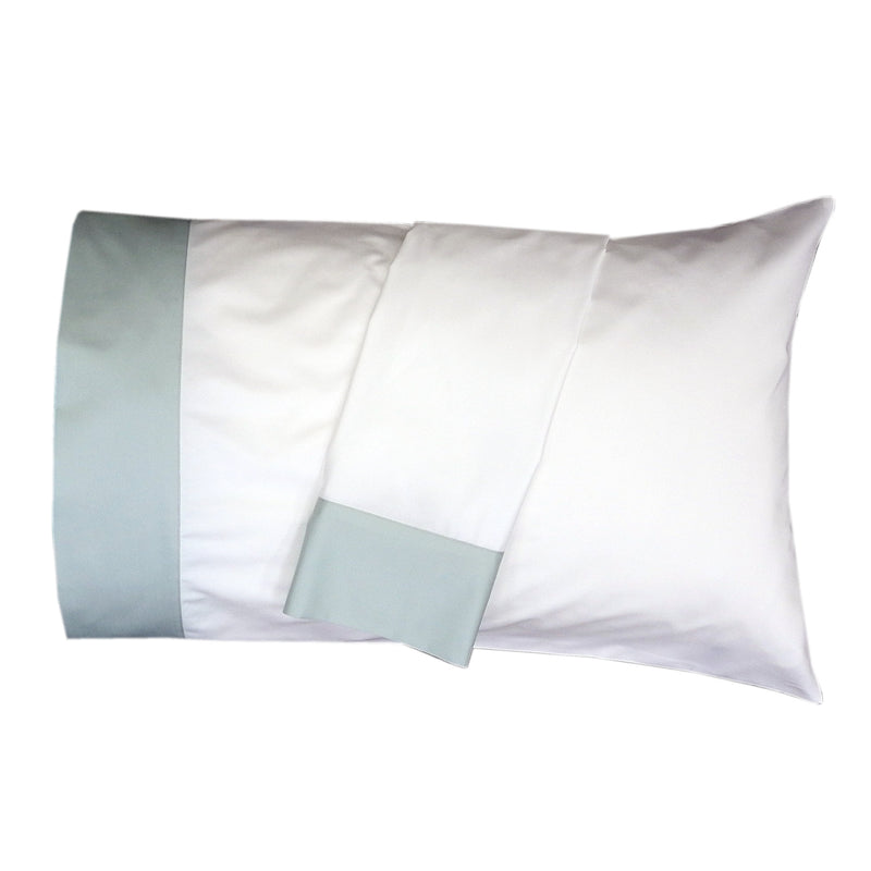 Cuff Pillowcase Set (Pair) - Luxury 608 Cotton USA