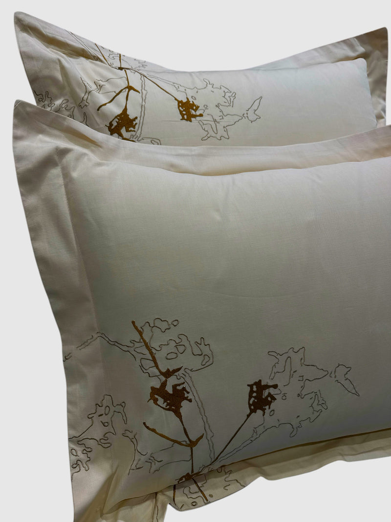 Katella Embroidered 100% Cotton Multi-Piece Duvet Set