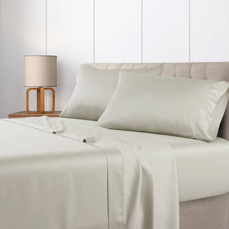 Low Profile Sateen Sheet Set (6”-10” Pockets) - 100% Cotton 300 Thread Count