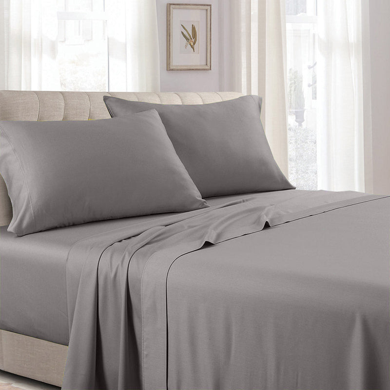 Low Profile (7-10 inches ) 100% Cotton Sateen Sheet Set - Made in USA