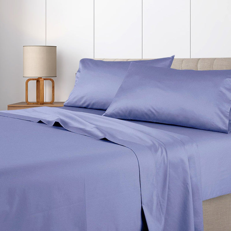 Low Profile Sateen Sheet Set (6”-10” Pockets) - 100% Cotton 300 Thread Count