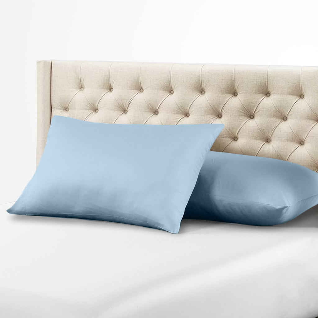Luxury Zipper Pillowcase & Protector 600 Thread Count 100% Cotton