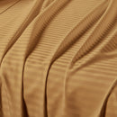 King Flat Sheet 110 X 102 Inches - Damask Stripe 100% Egyptian Cotton