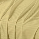 King Flat Sheet 110 X 102 Inches - Damask Stripe 100% Egyptian Cotton