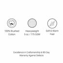 Flex King (Top Split) Heavyweight Flannel Sheet Set - USA