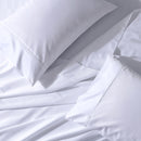 White percale sheet set made in usa 