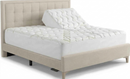 Top Split King (Flex King) Waterproof Bamboo Jacquard Mattress Pad