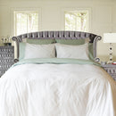 Remi Percale Duvet Cover Set Bicolor 100% Cotton USA
