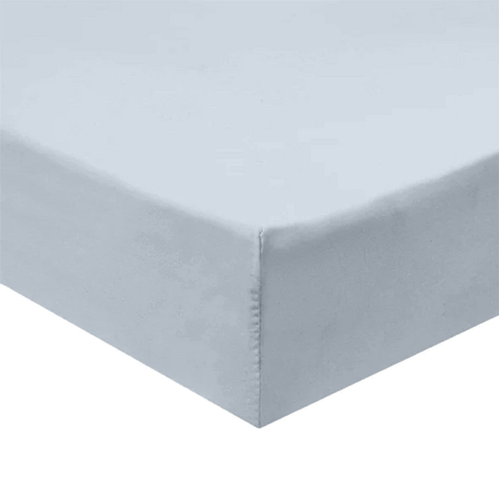 Crib Fitted Sheet Soft Cotton Sateen USA