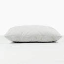 Quilted Pillow with Grey Duck Feather and Down Alternative