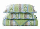 Hayley Spring Reversible Quilt Set in Full/Queen, King/CalKing