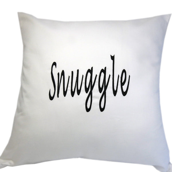 Snuggle Throw Pillow Cover 18 X 18 Inches 100% Cotton Sateen