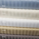 USA Low Profile (7-10 Inches) 608 Damask Stripe Sheet Set