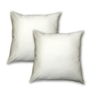 2PC Throw Pillow Covers 18 x 18 Inch Egyptian Cotton 1000 Thread Count USA