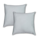 2PC Throw Pillow Covers 18 x 18 Inch Egyptian Cotton 1000 Thread Count USA