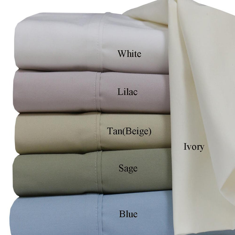Percale Sheet Set - 250 Thread Count-Royal Tradition-Egyptian Linens