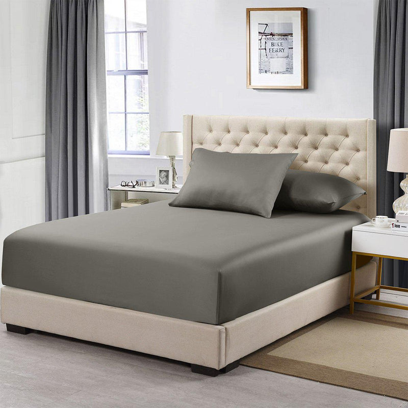 EXCELSIOR INT Premium Bamboo Cooling Bed Sheets Set - Ultra Soft, Deep Pocket, All Sizes