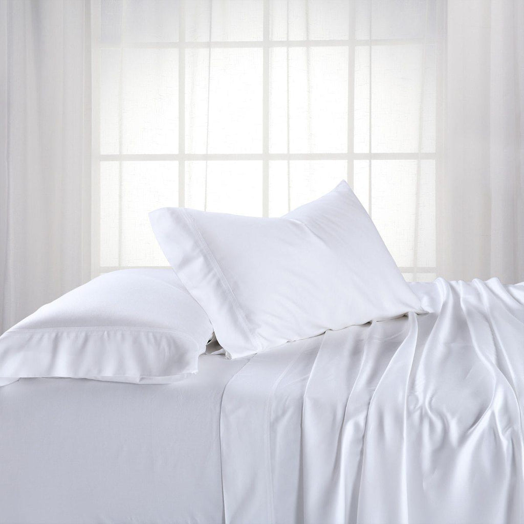 Luxury Heavyweight Bamboo 600 Top Split Flex King Sheet Set