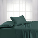 Top Split Flex King Sheet Set - Bamboo Cotton (Hybrid)-Royal Tradition-TEAL-Egyptian Linens