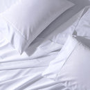 Flex Top California King Sheet Set - Easy Care 650 Thread Count-Royal Tradition-White-Egyptian Linens