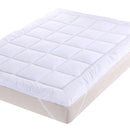 2 Inch Thick Abripedic™ Comfort Mattress Topper 100% Cotton Shell, White Alternative Down fill-Abripedic-Egyptian Linens