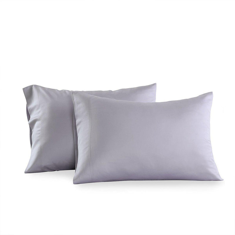 Eucalyptus 600 Tencel Loycell Pillowcases (Pair)-Abripedic-Standard Pillowcases Pair-Iris-Egyptian Linens