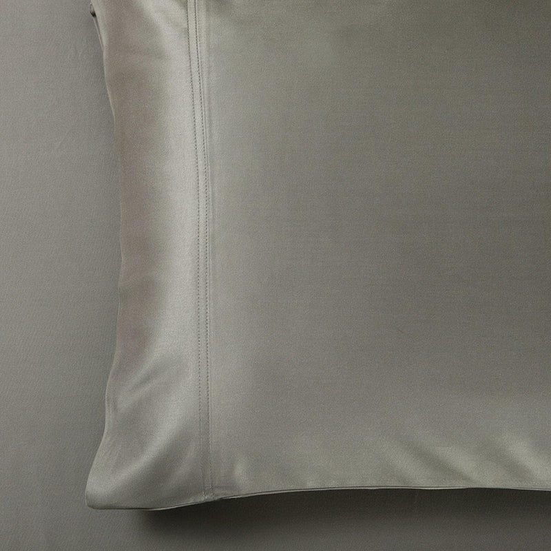 Cooling Bamboo 600 Pillowcases-Abripedic-Standard Pillowcases Pair-Gray-Egyptian Linens