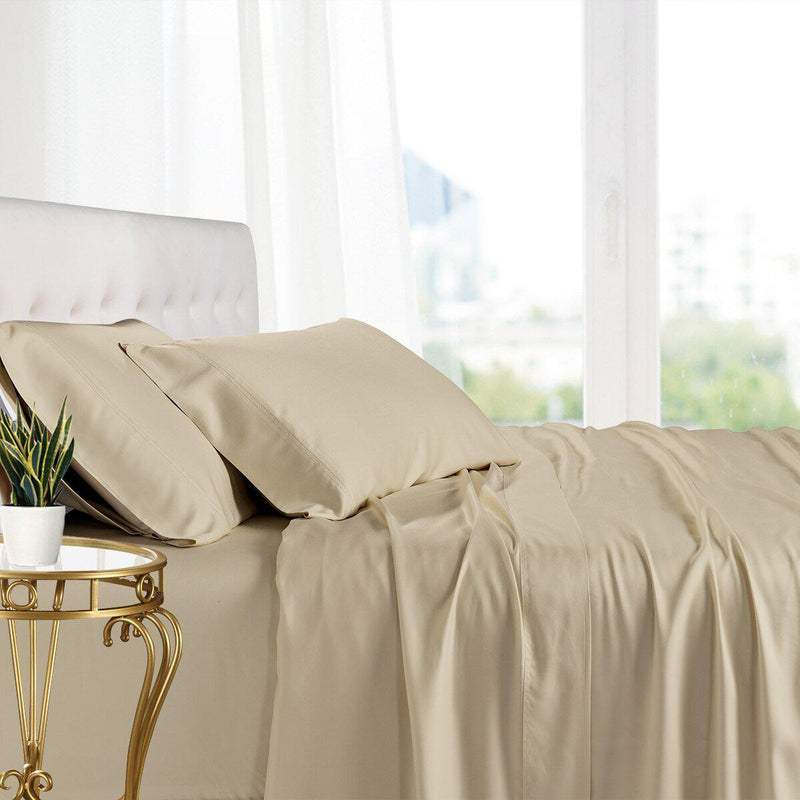 Split King Adjustable Bed Sheets - 100% Bamboo Viscose-Royal Tradition-Linen-Egyptian Linens