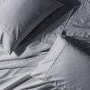 Flex Top California King Sheet Set - Easy Care 650 Thread Count-Royal Tradition-Gray-Egyptian Linens